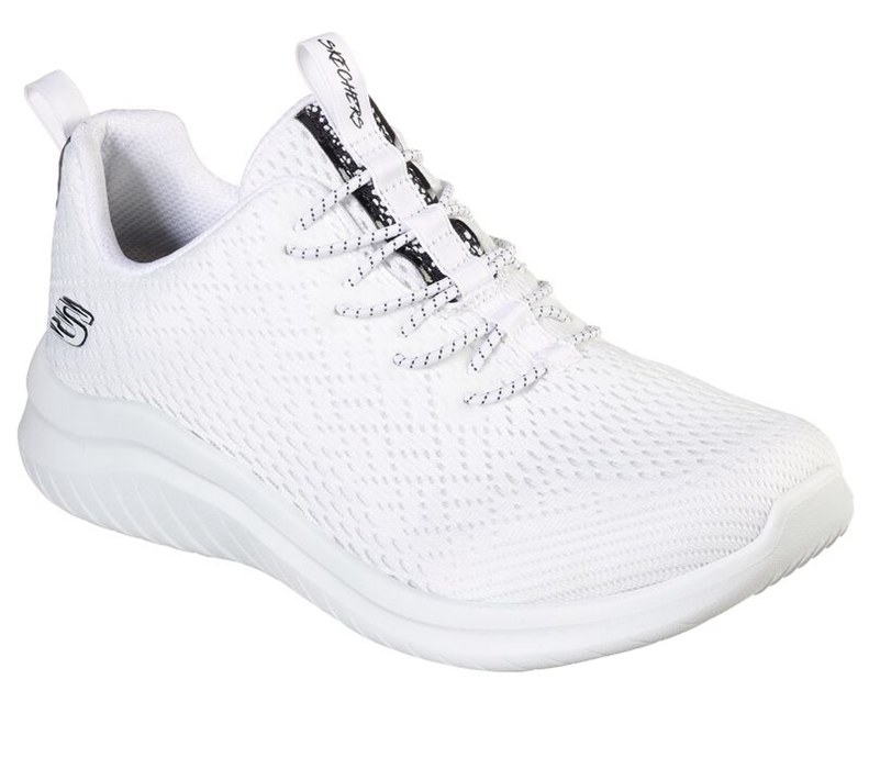 Skechers Ultra Flex 2.0 - Lite-Groove - Womens Slip On Shoes White [AU-CV5053]